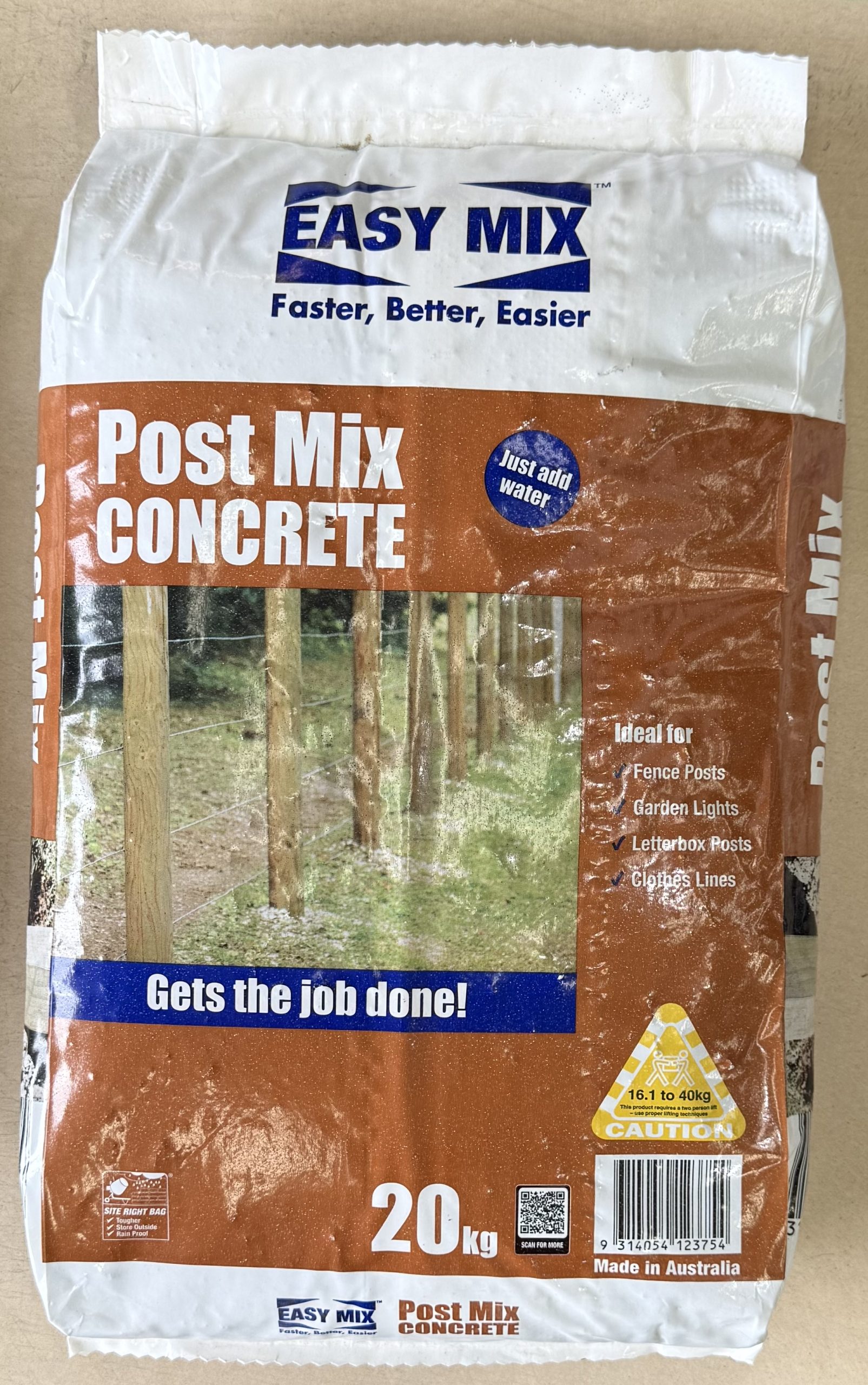 Easy Mix Post Mix Concrete – 20KG Bag-image